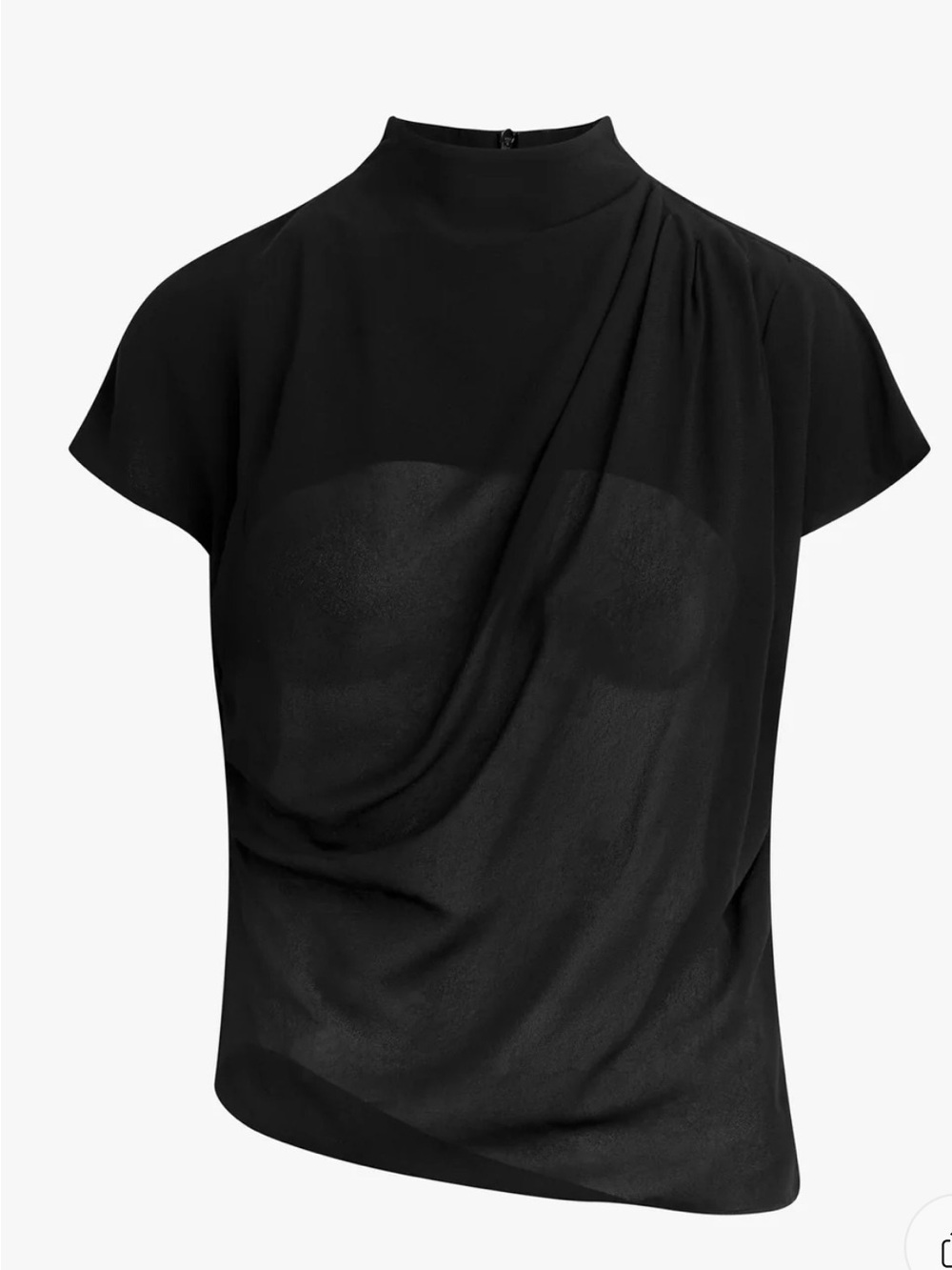 Favorite Daughter The Graceful Top in Black